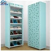 50 Pair Portable Fabric Shoe Rack Organizer Cabinet for Store Steel Double Layer Shoes Foldable Matel Shelf for Home Modern