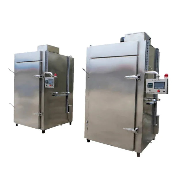 Steam Heating Meat Sausage Baking Machine/Multi-function Different Capacity Smoked Furnace /With Trolley Meat Steam Smoke Oven
