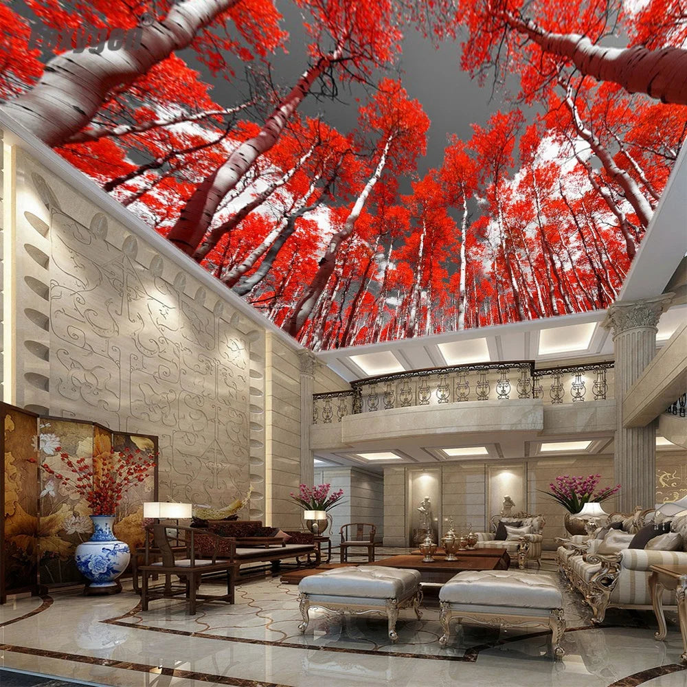 Pop Ceiling Design Pvc False Ceiling Panel Stretch Ceiling Film for Hall Wall Decor