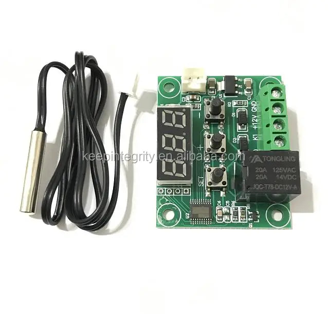 New XH-W1209 DC 12V Red Digital Display High-precision Temperature Controller Thermometer Control Switch W1209
