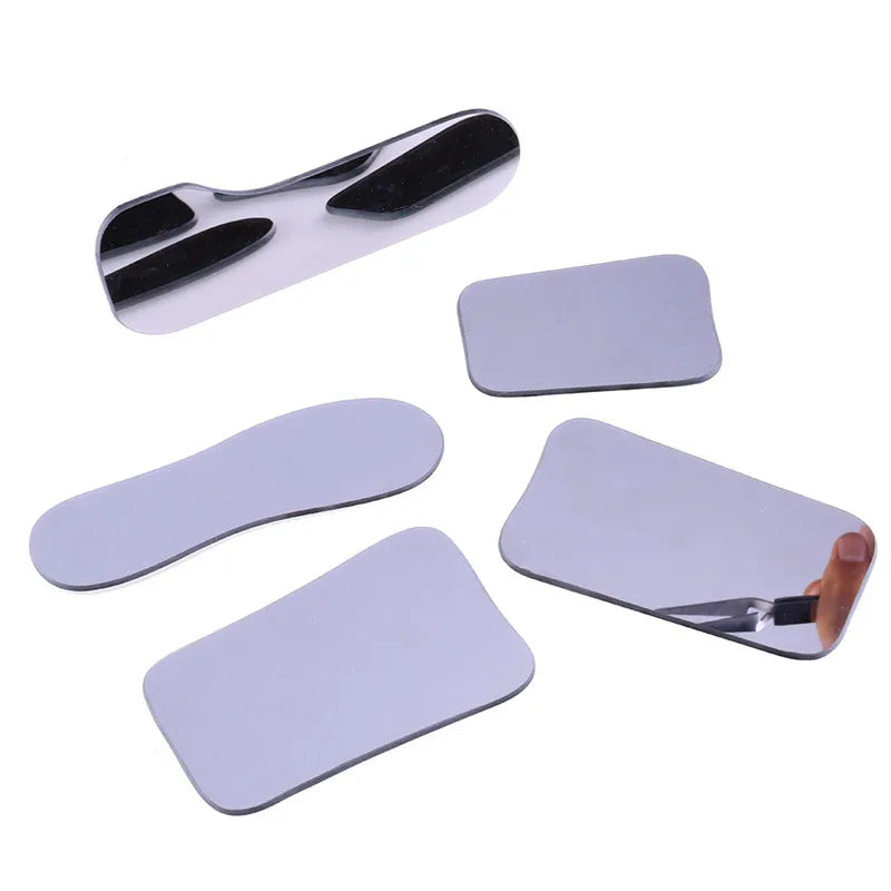 5PCS Dentistry Orthodontic Mirror Photography Double-Sided Mirrors Dental Tools Glass Material Intra Oral Reflector
