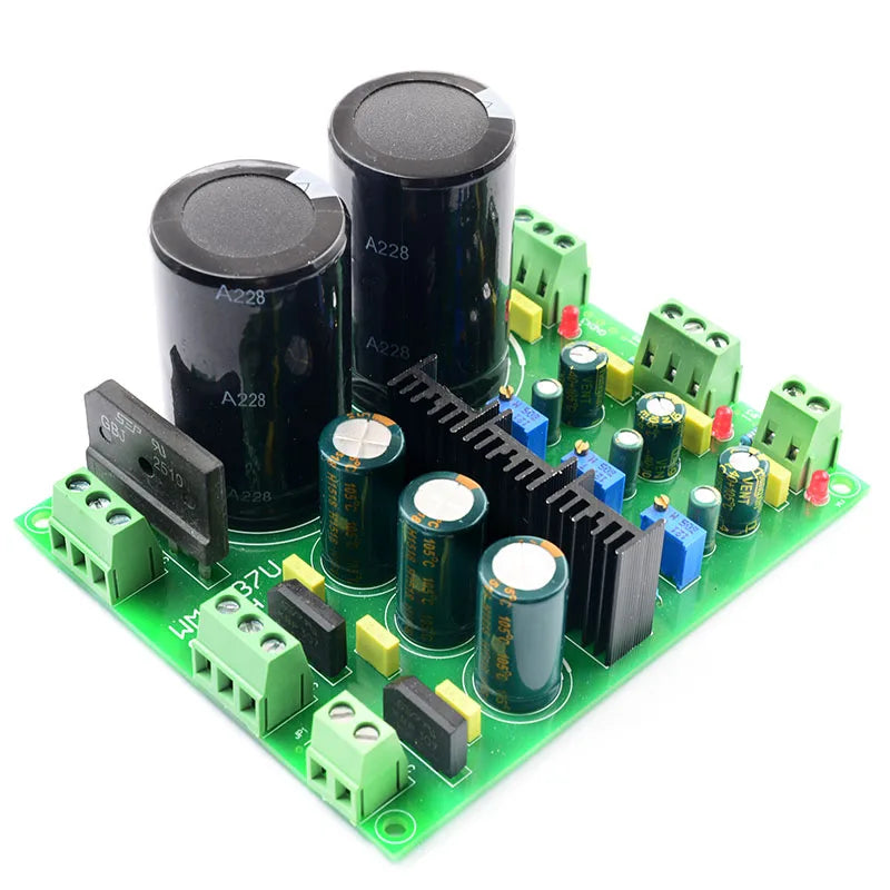 CIRMECH Rectifier filter power board LM317 LM337 multi-channel adjustable rectifier regulator filter power module for amplifiers