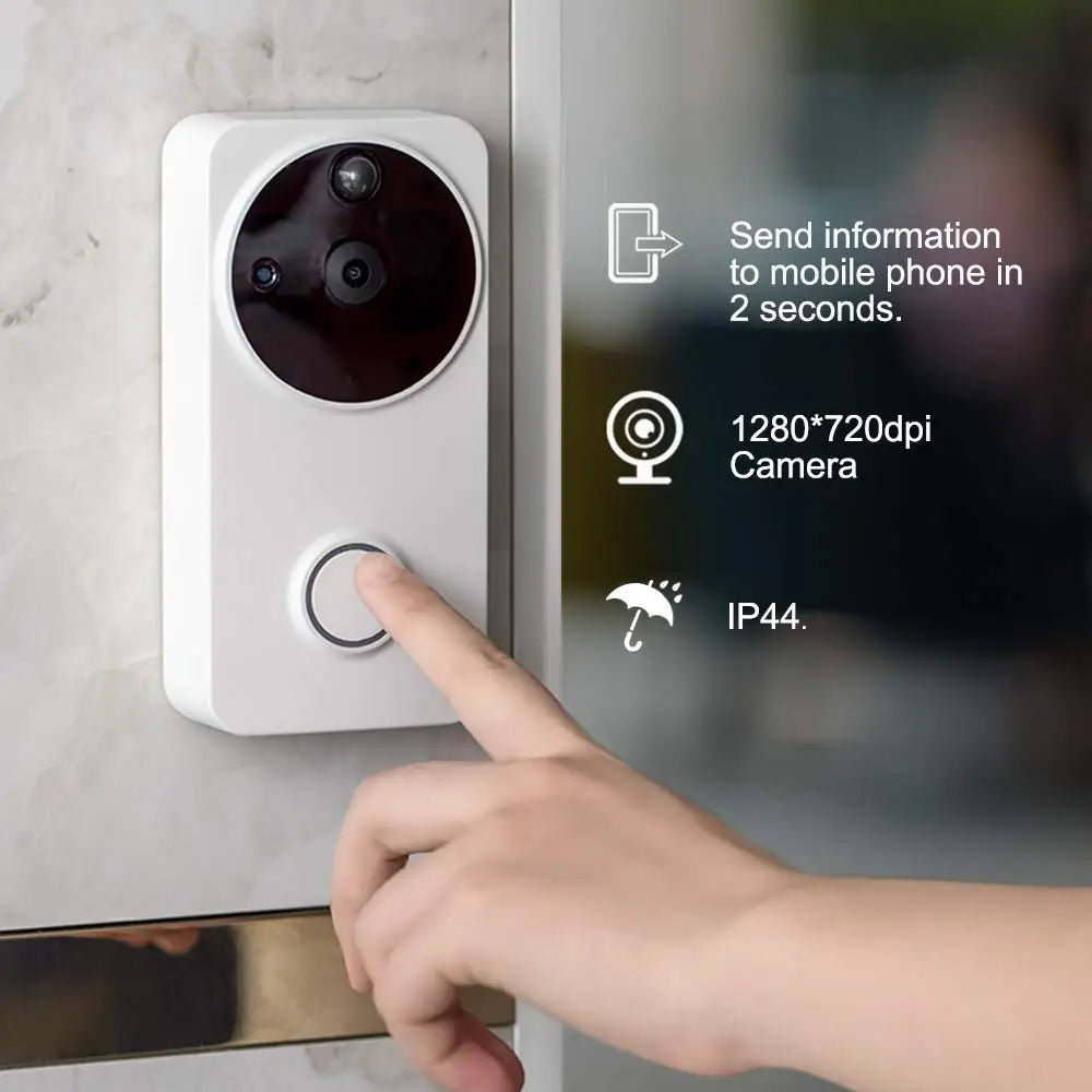 Home Wireless Video Doorbell Smart Door Bell With Camera/Tuya Smart Wifi Video Doorbell