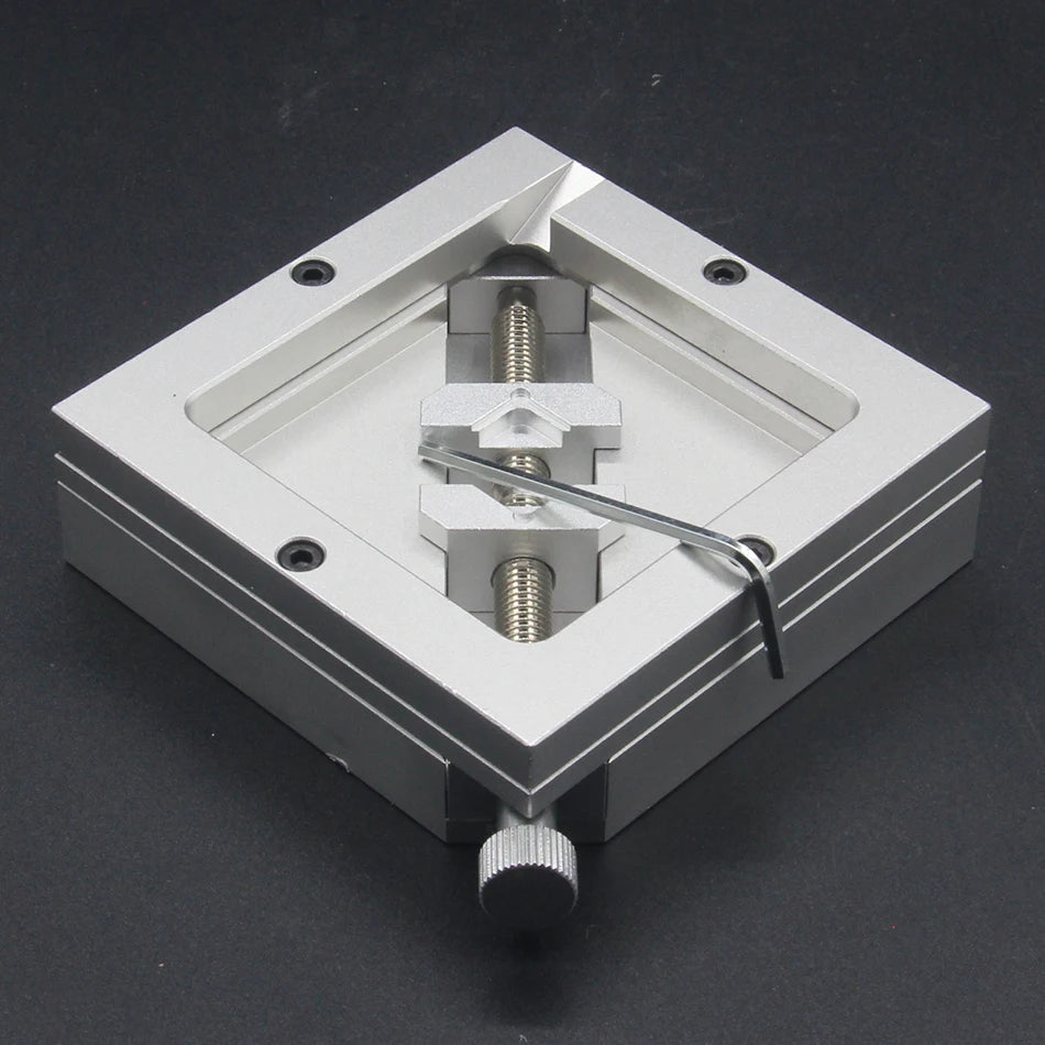 Silver Diagonal BGA Reballing Station kit 90*90mm BGA reballing station Solder balls
