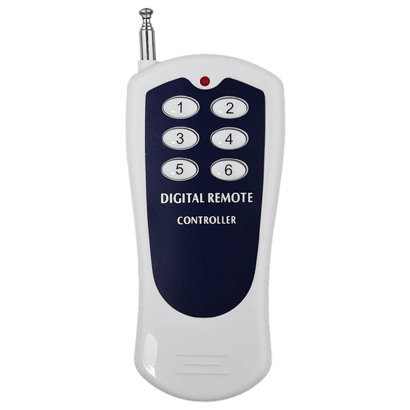 433MHz Wireless Remote Control with Learning Code 8-Keys for Home Automation 100m Range
