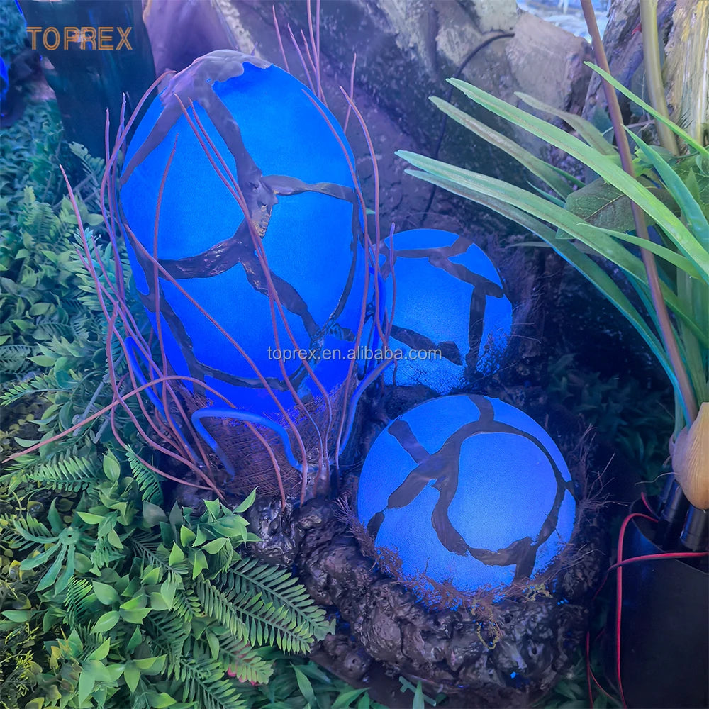 TOPREX 2025 New Design Outdoor Decor LED Ornament Decorative Lights Luminous Crystal Plants Landscapes Scene Props Decorations