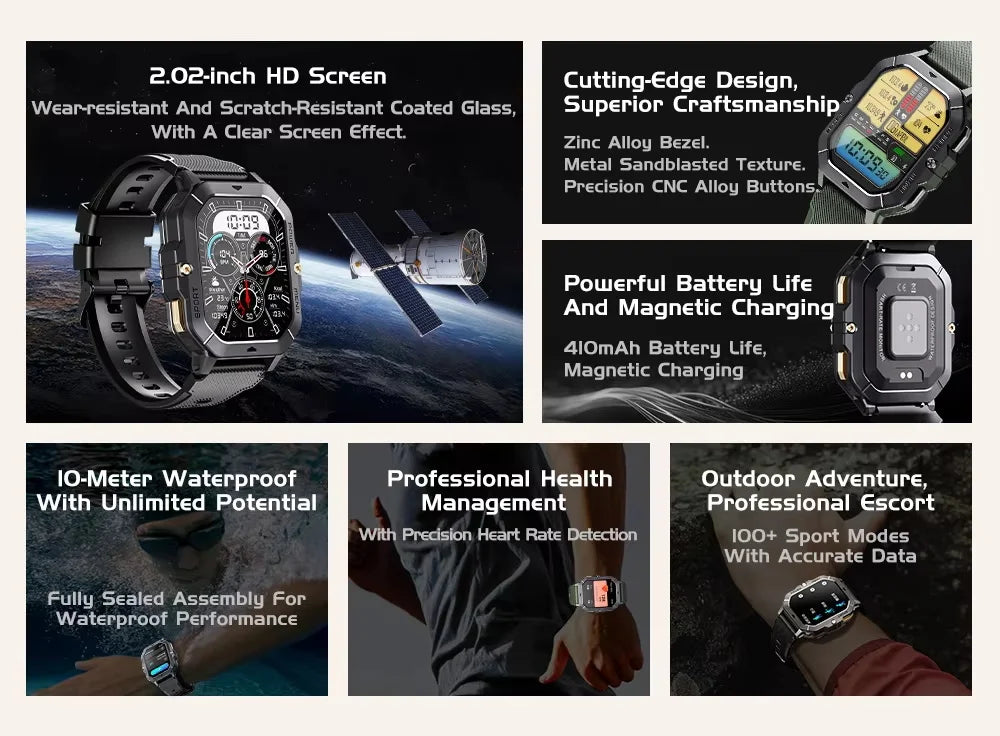 New Fashion Smartwatch C28 Man Women with Heart Rate Sport Smart Watches Bracelets 1ATM Waterproof Fitness Tracker Dafit App