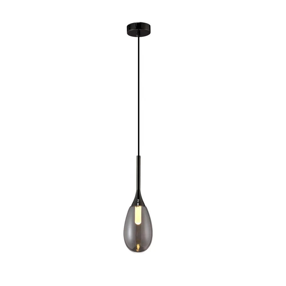 Modern Simple Style bar Clothing Shop Restaurant Living Room Bedroom Bedside Glass Chandelier