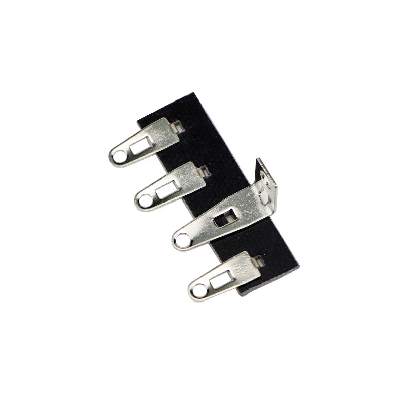 Ampmart 2-28Pins Tag Strip Silver Pins Plated Audio Strip Tag Board ,For Guitar Amplifiers HIFI DIY.