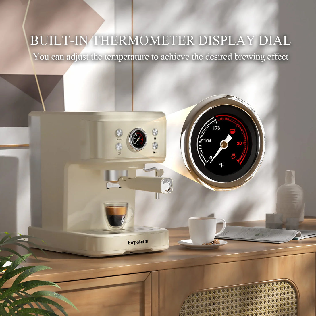 Empstorm 2024 Popular Design Commercial Professional Home Appliances Nespresso Capsule Coffee Makers Machine for Sale Now