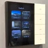 TIANLAI  F3-Pro Zigbee Wireless Luxucry Remote Control Smart Home Light Touch Screent Switch