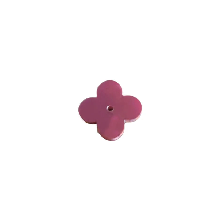 Luxury High Quality Fashion Chain Link Four Leaf Bracelets Femme 4-clover 15mm Flower Women's Bracelet