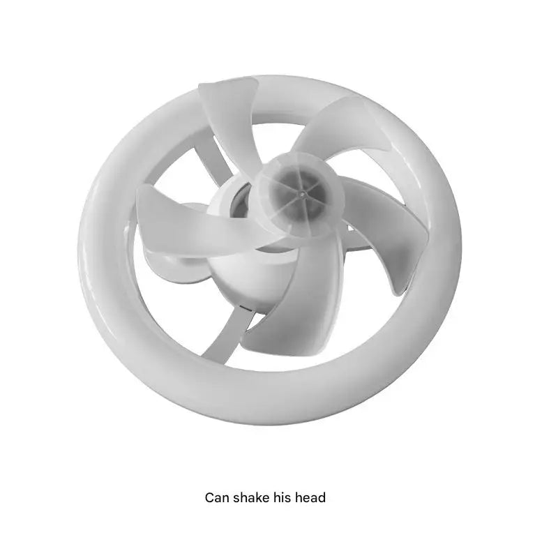 Super Bright Smart LED Ceiling Fan with Variable Speed Three-Speed Dimming Silent Strong Wind-for Household Use