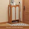 Modern Tall Standing Shoe Rack for Dormitories Apartments Space-Saving Multi-Layer Shoe Cabinet Dustproof Feature for Entryway