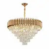 Hot Sale New Luxury Round Home Lighting Pendant Light Living Room Crystal Chandelier