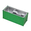 2025 Mini Pencil Holder Custom Logo Shipping Cargo Shape Container Desk Top Pen Holder for Office Gifts