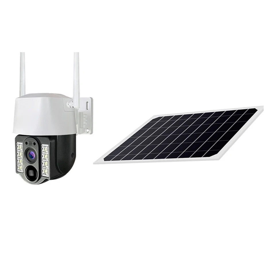 Hd 3MP Mini Wifi Wireless Ip Camera Ptz 5V Led Light Night Vision Solar Camera Wifi Battery Mini Cameras