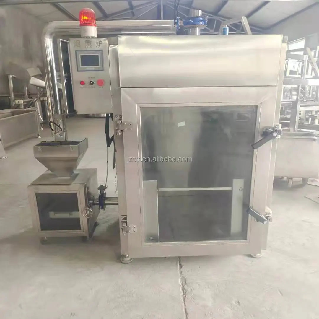 30L 50L 100L Industrial Electric Steam Heating Chicken Fish Meat Sausage Fumigation Smoked Furnace Automatic Smoking Oven