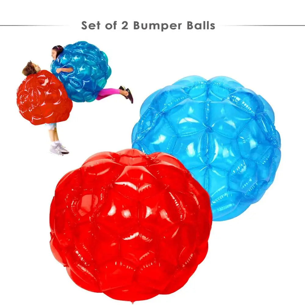 Football Sport Games Inflatable Plastic Zorb Ball Suit Wearable Human Bumper Bubble Environmental Friendly for Adults Kids