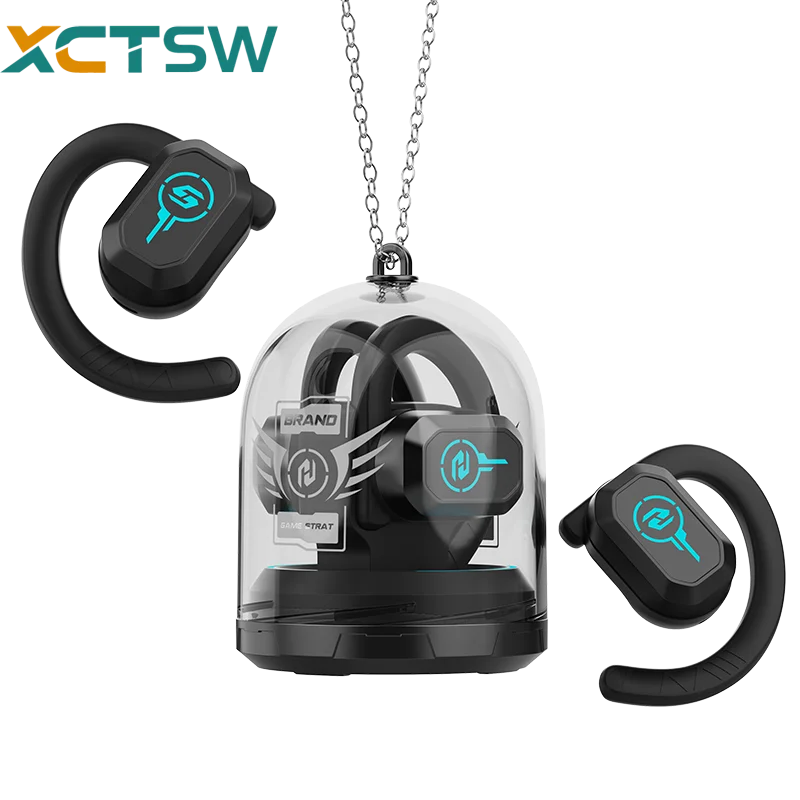 X41 Wholesale Wireless BT Gaming Headphones Esports Level Audio Clip Hook Noise Cancelling Long Play Minimal Latency Earbuds