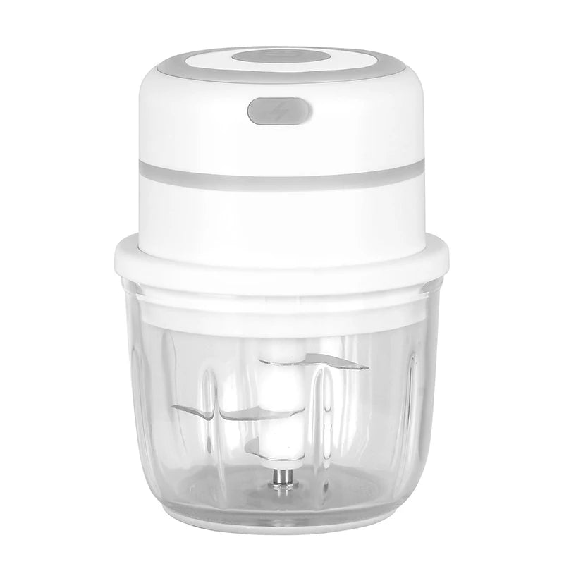Dropshipping USB Garlic Cutter Mini Electric Garlic Masher Machine Kitchen Accessories Garlic Crusher Kitchen Blender Gadgets