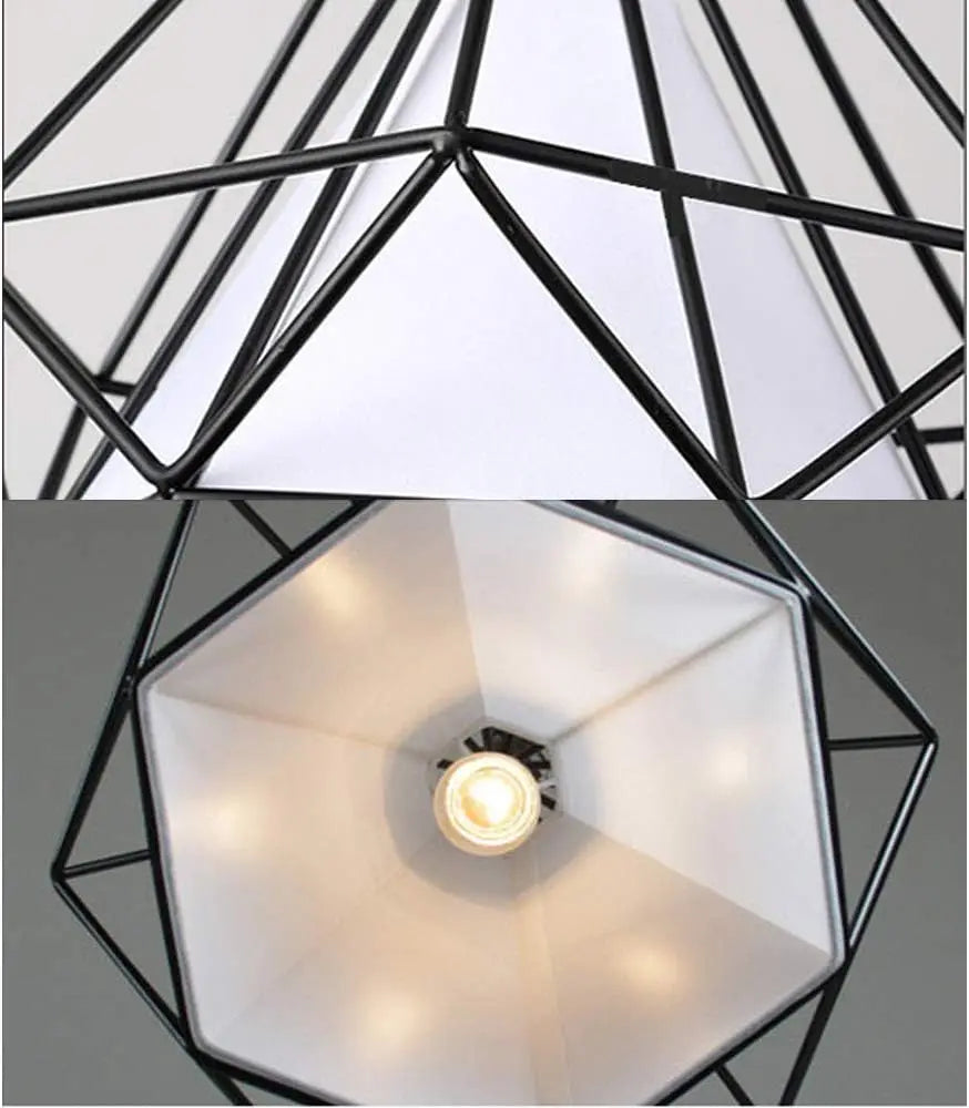 Nordic Vintage Single Head Iron Chandelier Creative Industrial Style for Bar Tea Restaurant Warehouse with Excellent Aesthetics