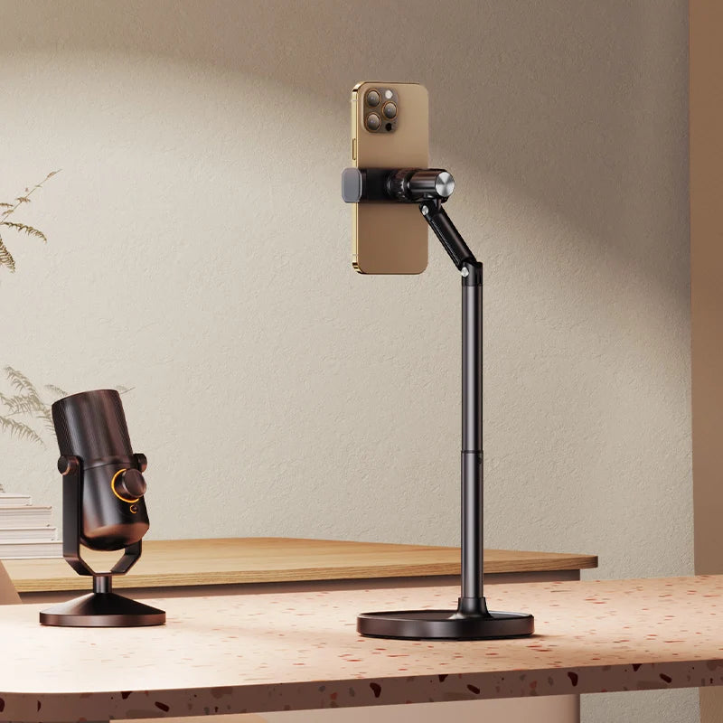 FEIXIANG X66F Ergonomic Flexible Adjustable Height Desktop Holder Aluminium Alloy Pole & Anti-Slip Base 628g for All Devices