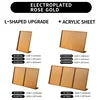 Practical Metal Desktop Menu Display Poster Board Business Card Stand for Store Office Table Decoration Accessory