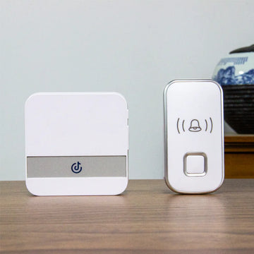 300M Long Range Wireless Doorbell 16 Melodies Loud Alarm IP44 Waterproof for Home School Outdoor Hotel Remote Control Included