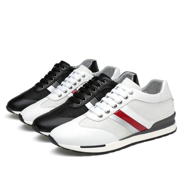 Men's Road Running Shoes Height Increasing Thick Sole Platform Sneakers Jogger Jogging Track Trail Running Shoes Running Minimal