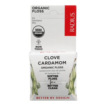 UD2 Radius Box of 6-55 Yd Teeth Cleaning Floss Clove Cinnamon Nylon Material Mint Flavor