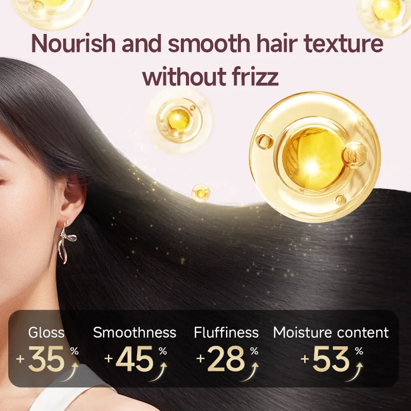 Blade-Free High-Speed Hair Dryer with Intelligent Mute Motor Large Wind Power Hair Salon Dryer Hotels Outdoor Travel Use