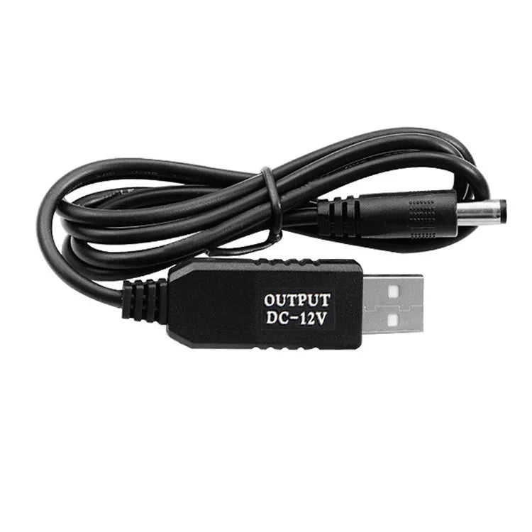 Customizable 5V to 12.6V/9V/8.4V USB Booster Charging Line for Vacuum Cleaners Made of Pure Copper with PVC Jacket