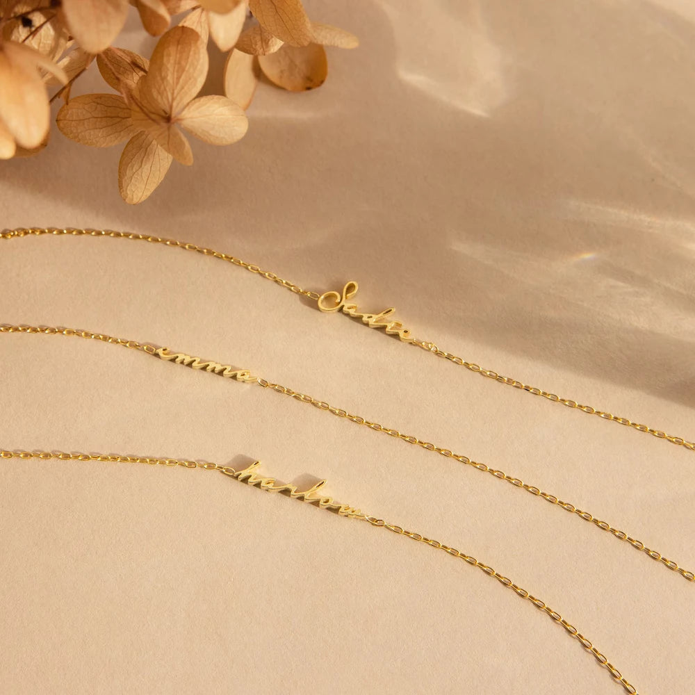 Customized Name Bracelet for Women Personalized Stainless Steel Letter Gold Color Classic Jewelry DropshippingSupportedContent