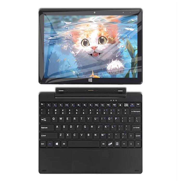 OEM 10.1-inch Tablet PC Laptop 4+64GB Touch Screen Personal & Home Business Learning & Education Laptops with Docking Keyboard