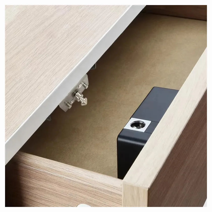 Smart Invisible Cabinet Electronic Rfid Card Locker Lock Hide Under Table Rfid Drawer Lock