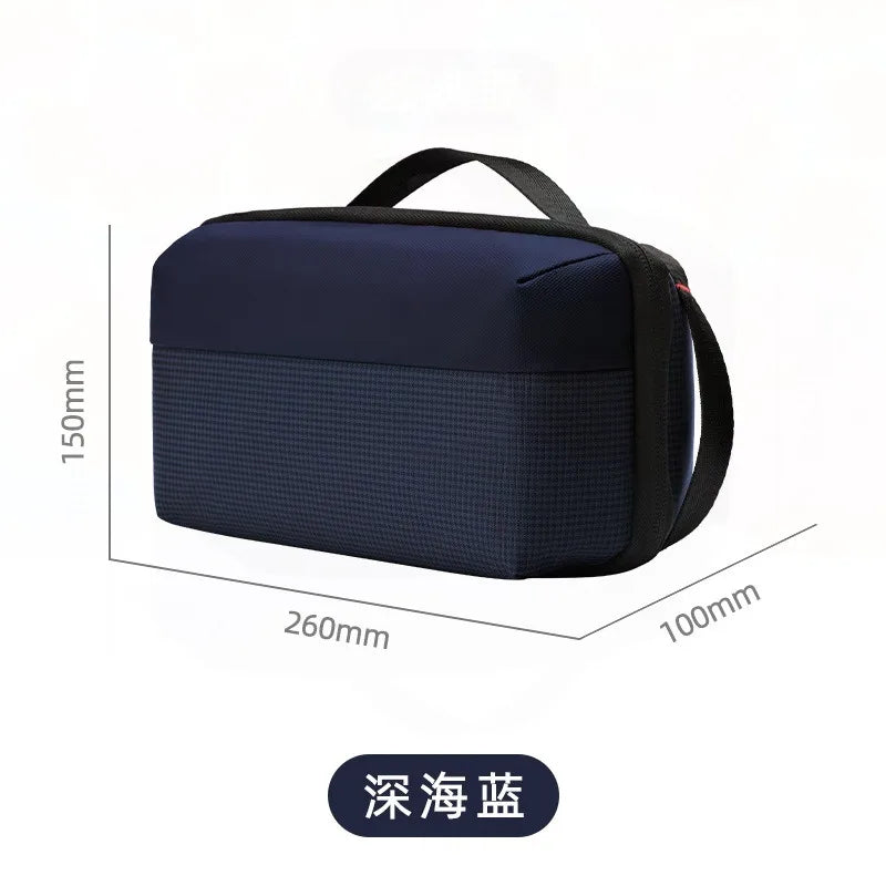 Water-Resistant Portable Tech Pouch Electronic Organizer Travel Case for Airplane Essentials Cable Organizer Bag for On-The-Go