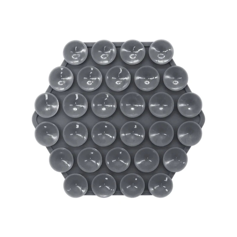 2024 Best-selling  Round Silicone Suction Cup Double-sided Silicone Suction Cup Suitable for Mobile Phone Fixing Devices