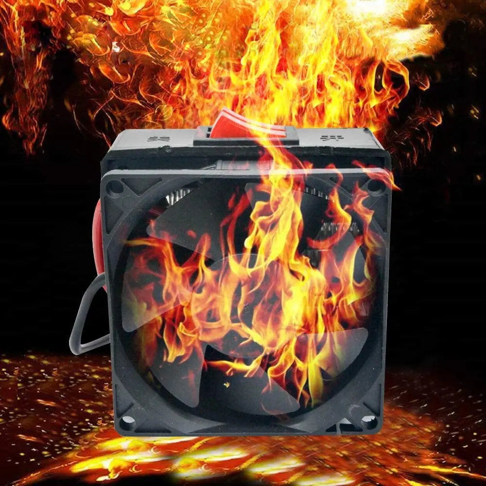 12V/24V Car Vehicle Heating Heater Hot Fan Driving Defroster Demister For Vehicle Portable Temperature Control Device