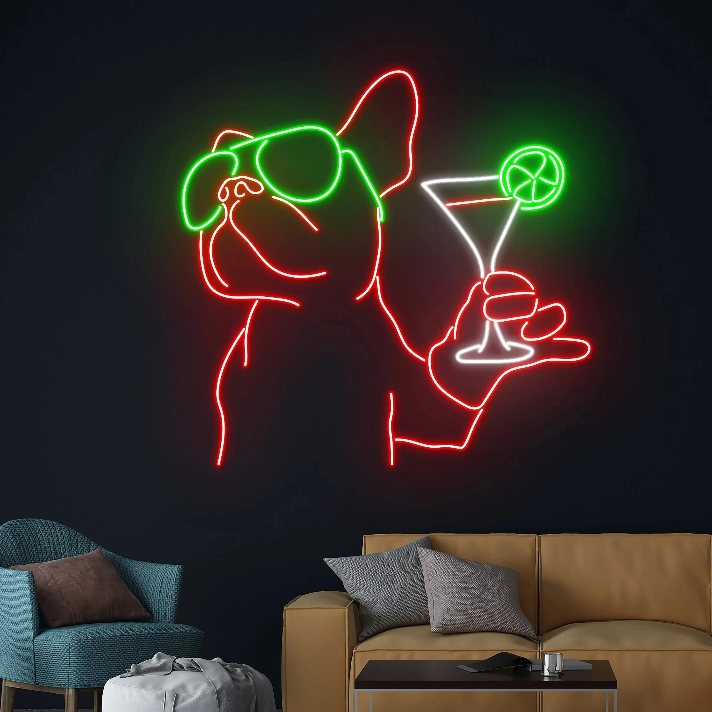 Fast Delivery Cats Dog Pets Neon Signs Decorative Lighting High-Quality Acrylic Led Light Sign for Your Shop Business