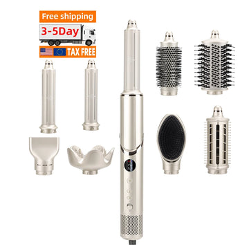 8 in 1 Air Styler Hair Styling Tools Professional Salon Multi Styler Automatic Wrap Curlers Ionic 110000RPM Hair Blow Dryer