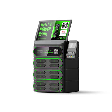 Portable Mobile Phone Charging Station NFC Tap Card Reader Rental Power Banks with Share Function