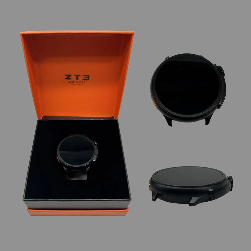 2025  ZT3 Ultra MAX Smart Watches BT Calling Intelligent Health Tracking Smartwatches NFC Message Reminder Smartwatch
