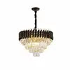 Hot Sale New Luxury Round Home Lighting Pendant Light Living Room Crystal Chandelier
