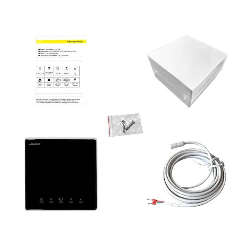 Wi-fi Water Floor Heating Thermostat for 16A Electric 3A Water Heating Gas Water Boiler Work with Alexa Yandex