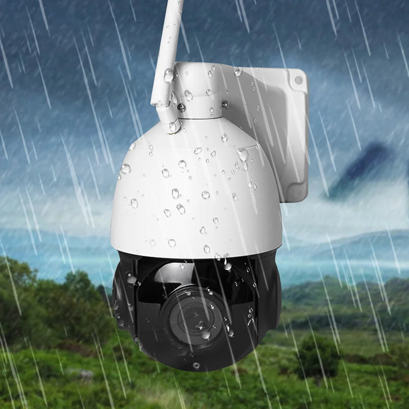 Real 4K 5MP 36X Optical Zoom Wifi Camera Network Speed Dome SD Card Outside PTZ Wireless IP Camera Outdoor XM Icsee CCTV Cameras
