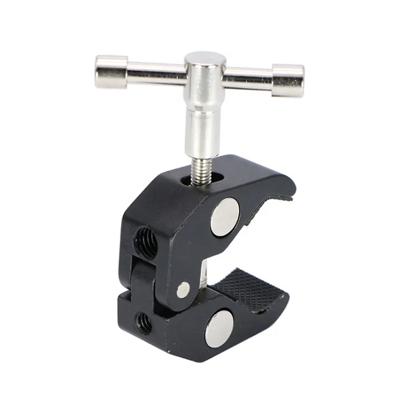 Takenoken 11 Inch CNC Metal Magic Arm Rig Adjustable DSLR Camera Super Clamp 11 Inch Articulating Friction DSLR Camera Mount
