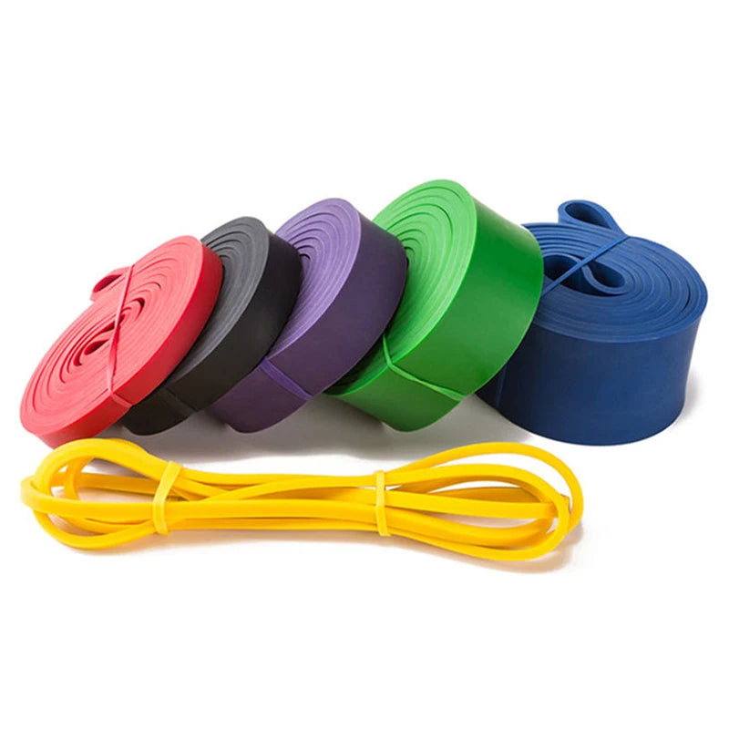 Amyup Set of 5 Resistance Exercise Bands Pull-up Assistance Bands for Stretch Fitness & Power Lift Free Weights