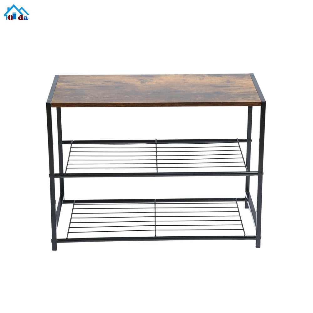 50 Pair Portable Fabric Shoe Rack Organizer Cabinet for Store Steel Double Layer Shoes Foldable Matel Shelf for Home Modern