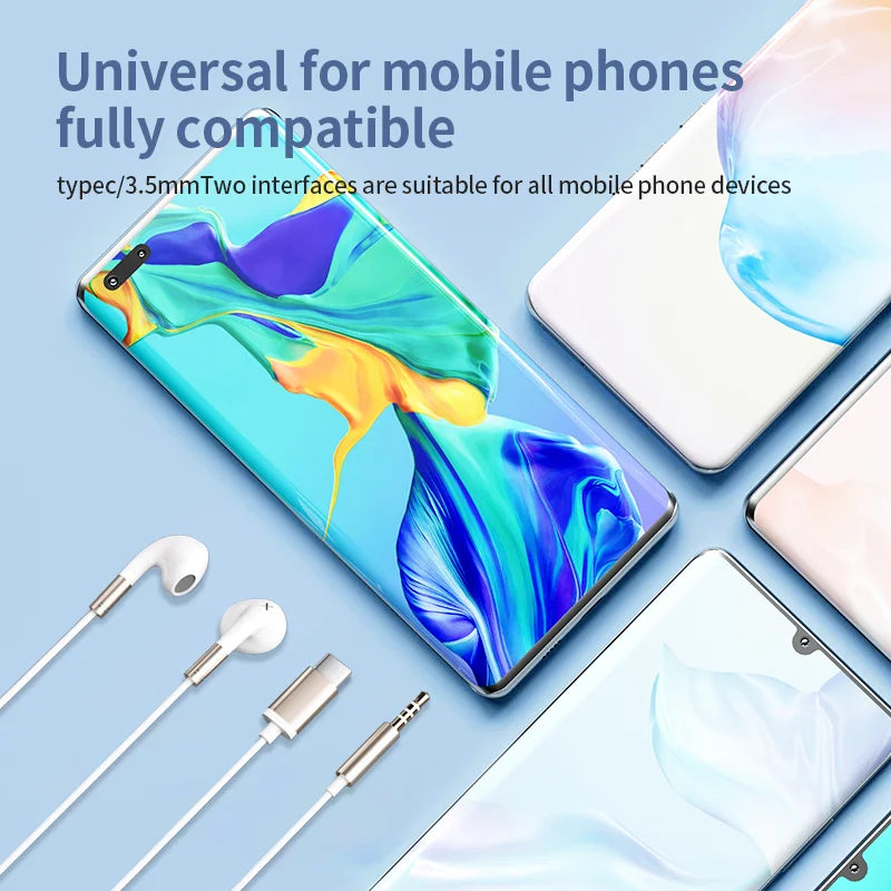 Sibyl Wired Earphones Factory Hand Free Ear Phone Headphone Accessory Wholesale Wired Earphones Headphones 3.5mm Earphones Wired